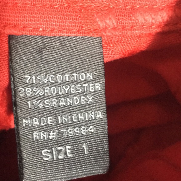 CHICO’S “Additions” Christmas Holiday Valentines Mandarin Style Brocade Jacket - Picture 14 of 15